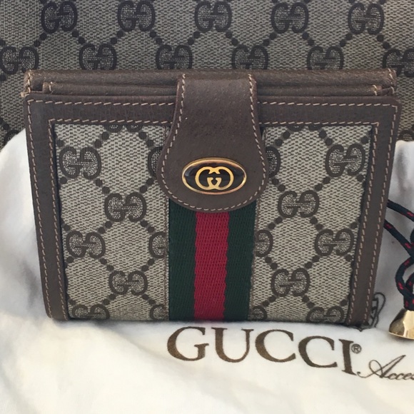 Gucci Handbags - Vintage Gucci Monogram Wallet